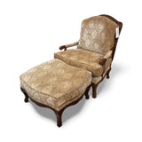 Hickory White Juliette Chair w/ Matching Ottoman LOUNGE CHAIRS 34w29d41h