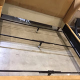 Custom Upholstered Nailhead Trim Wingback King Bed BEDS Mustard 89w91d58h