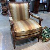 Pearson Louis XVI Upholstered Fauteuil CHAIR 28w25d37h