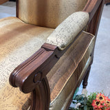 Pearson Louis XVI Upholstered Fauteuil CHAIR 28w25d37h