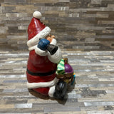 Ceramic Sitting Santa Claus HOLIDAY ITEMS 7w6d9h