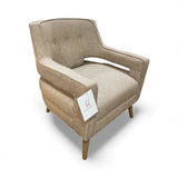 MCM Style Nubby Weave CHAIR 30Wx29Dx34H