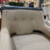 MCM Style Nubby Weave CHAIR 30Wx29Dx34H