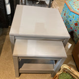 2pc Nesting SIDE TABLE 19.5Wx19.5Dx20H larger