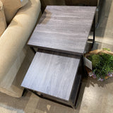 2pc Nesting SIDE TABLE 19.5Wx19.5Dx20H larger