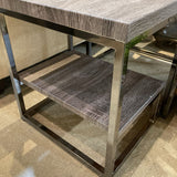 2pc Nesting SIDE TABLE 19.5Wx19.5Dx20H larger