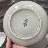 16pc / 4 Place Settings Solene Dishware ACCESSORIES Grey 10.5" Dinner Plate