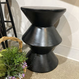 Modern Round Table END/SIDE TABLE Black 16d22h