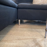 Ligne Roset Gomez Feng Didier Wool 2pc SECTIONAL Black 122w90d27h