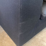 Ligne Roset Gomez Feng Didier Wool 2pc SECTIONAL Black 122w90d27h