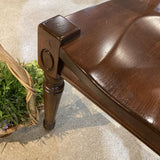 Solid Wood Cross Back DINING CHAIRS 20w18d40h