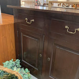 World Wide Interiors Solid Wood 3-Drawer BUFFET/SIDEBOARD 62w19.5d37h