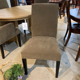 Crate & Barrel Miles Upholstered Side Chair DINING CHAIRS 21w21d39h