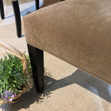 Crate & Barrel Miles Upholstered Side Chair DINING CHAIRS 21w21d39h