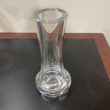 Orrefors Sweden Crystal Vase w/ Sculptural Swirling Base - Signed & Numbered ACCESSORIES 5.5Wx12H