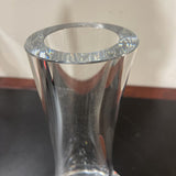 Orrefors Sweden Crystal Vase w/ Sculptural Swirling Base - Signed & Numbered ACCESSORIES 5.5Wx12H