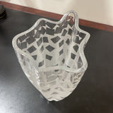 Robert McCandless Signed Memphis Style 80's Art Glass Vase ACCESSORIES 6Wx12H