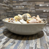 Ceramic Bowl w/ Seashells ACCESSORIES 12d4h