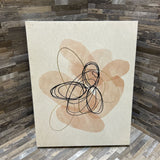 Abstract Line Canvas Print ART WORK 11x14