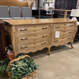 Fremarc 1900s French Country 6-Drawer DRESSERS/CHESTS 72w21d31h