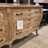 Fremarc 1900s French Country 6-Drawer DRESSERS/CHESTS 72w21d31h