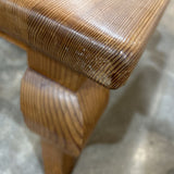 Rustic Wood w/ Glass Insert COFFEE/COCKTAIL TABLE 48w40d18h