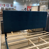 Modway Inc Melanie Upholstered Tufted King BEDS Midnight Blue 78w86d47h