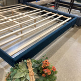 Modway Inc Melanie Upholstered Tufted King BEDS Midnight Blue 78w86d47h