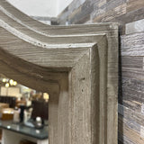 Pottery Barn Bordeaux 4-Panel Gray Wash Mirror MIRRORS 31x38