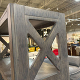 5-Shelf Farmhouse Bookcase BOOK SHELF 40w16d72.5h