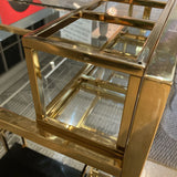 Restoration Hardware 1930s French Trolley Bar Cart FURNITURE 31.5w19d29h