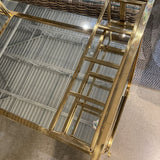 Restoration Hardware 1930s French Trolley Bar Cart FURNITURE 31.5w19d29h