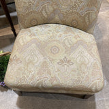 Drexel Heritage Upholstered Patterned Accent Chair CHAIR 27w32d35h