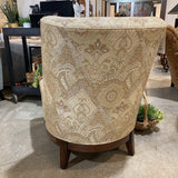 Drexel Heritage Upholstered Patterned Accent Chair CHAIR 27w32d35h