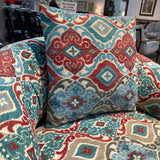 Upholstered Fabric Accent Armchair CHAIR 26w26d30h