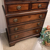 Henredon Georgian Style Mahogany Armoire FURNITURE 34w21d71h