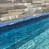 Vivid Coastal Pier Scene Print on Canvas ART WORK 39Wx19.5H