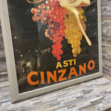 Italian Asti Cinzano By Leonetto Cappiello Reproduction Print ART WORK 26Wx38H