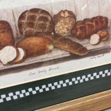 "Our Daily Bread" Signed Print By Marty Fyne ART WORK 13.5Wx9.5H