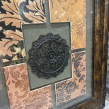 Decorative Framed Medallion ART WORK 16Wx20H