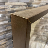 West Elm Coiled Wood Shavings in Shadowbox Frame ART WORK 23.5Wx23.5H