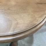 Round Oak END/SIDE TABLE 18d24h
