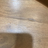 Round Oak END/SIDE TABLE 18d24h