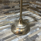 Metal Base w/ Colorful Shade TABLE LAMP 6d20h