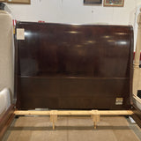 Henredon Queen Mahogany Low Sleigh Bed BEDS 66w86d56h