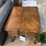 Heritage French Provincial Single Drawer SIDE TABLE 24w28d22h