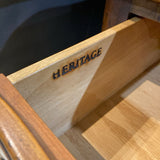 Heritage French Provincial Single Drawer SIDE TABLE 24w28d22h