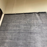 nuLOOM Smoky Collection Striped RUG Gray 7'6"x9'6"