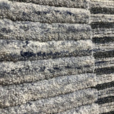 nuLOOM Smoky Collection Striped RUG Gray 7'6"x9'6"