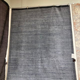 nuLOOM Smoky Collection Striped RUG Gray 7'6"x9'6"
